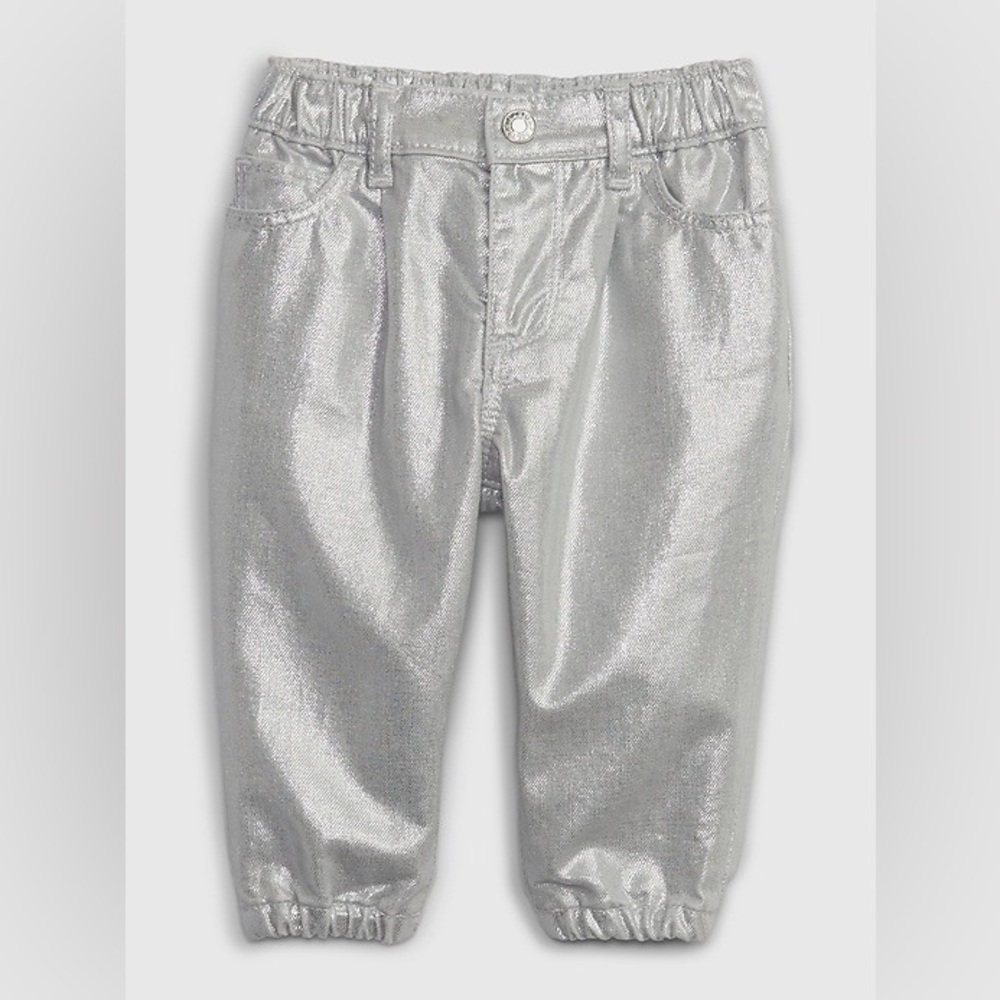 GAP Baby Metallic Bubble Jeans